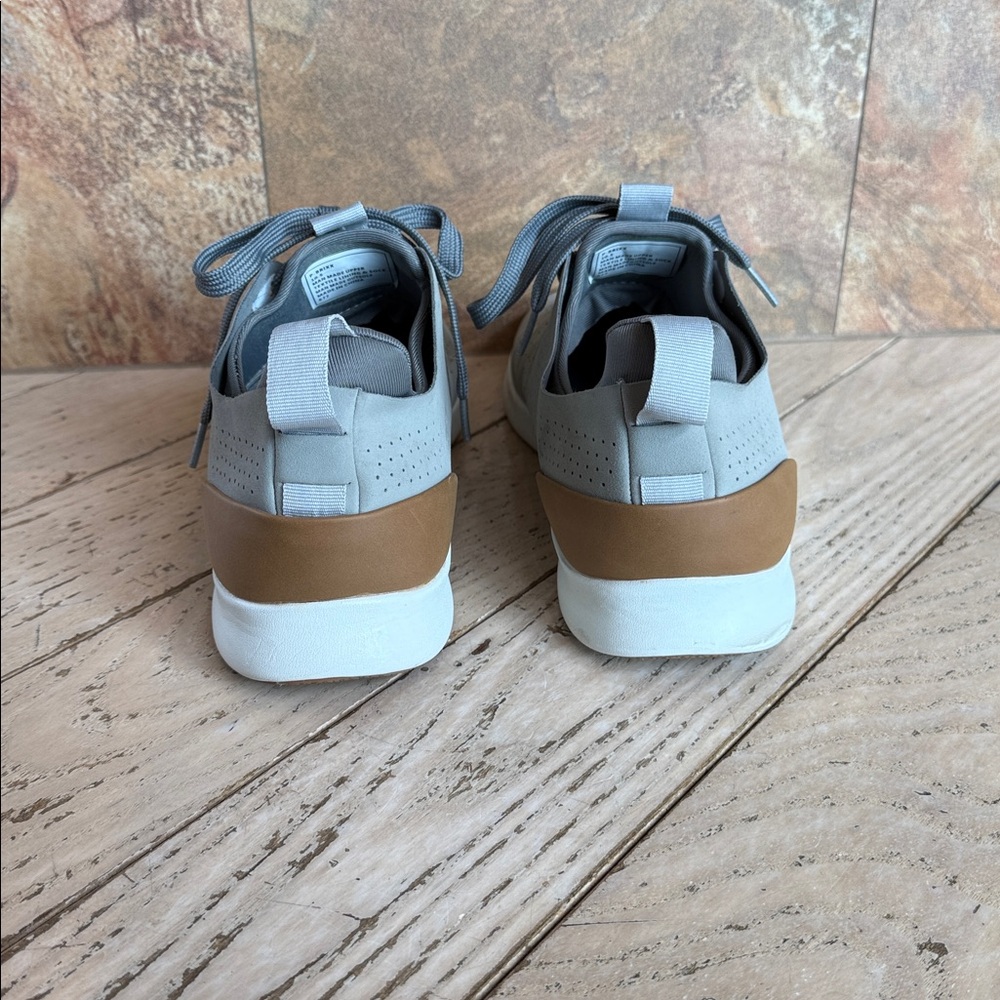 Steve Madden Sneakers P-Brixx Gray Lace Up Cushioned Insole Men Size 10.5 - Picture 5 of 12